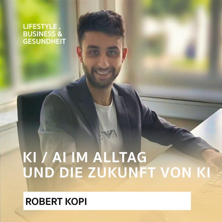 KI / Ai im Alltag und was KI für die Zukunft bringt – Podcast mit Robert Kopi